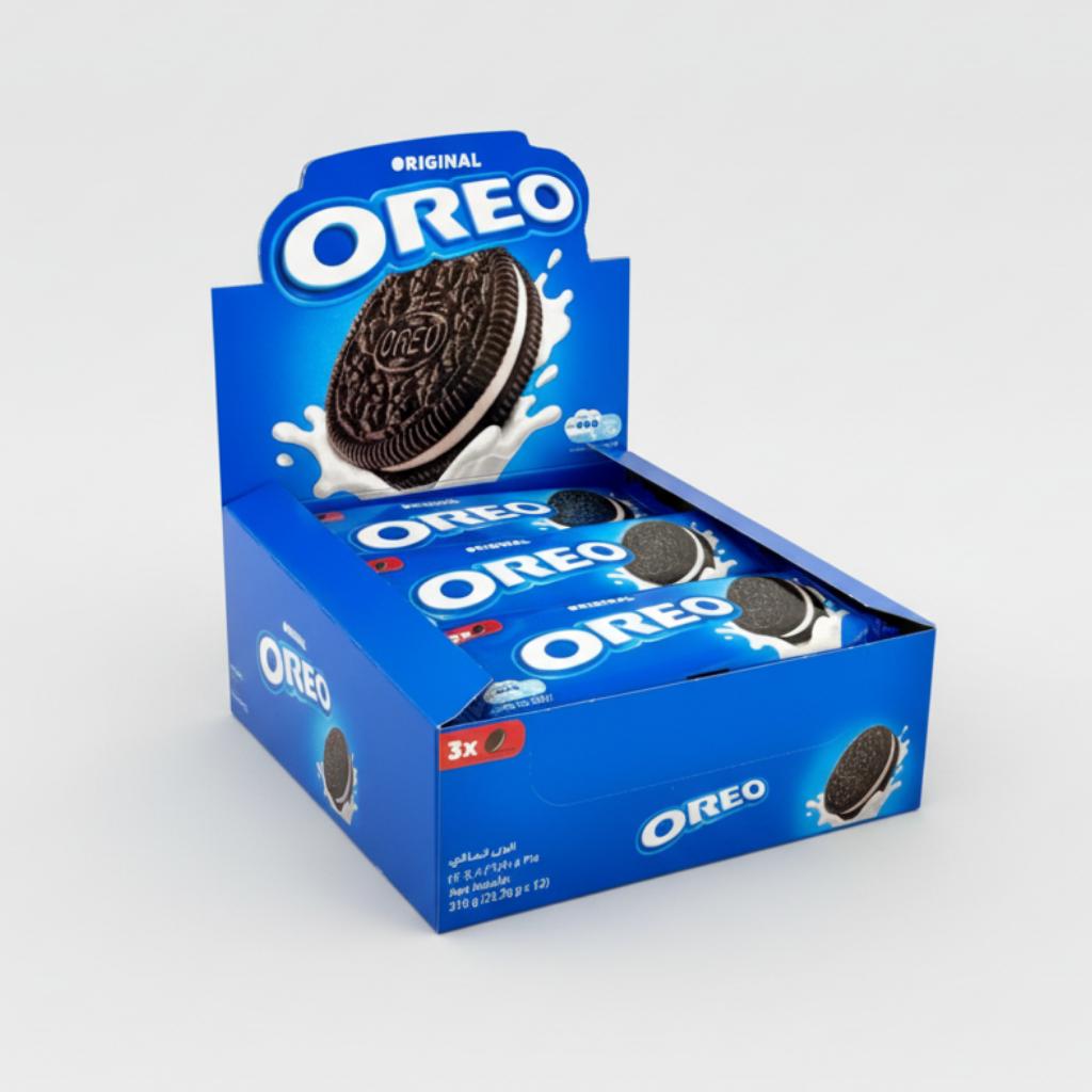 Oreo Original 3 piezas (12 x 26,2 g) x4