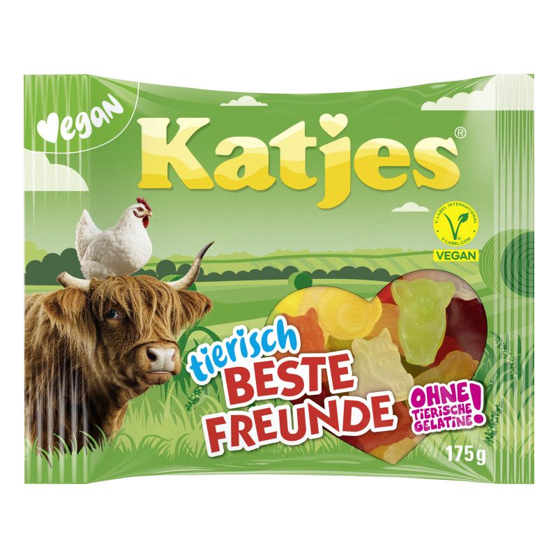 Katjes Tierisch beste Freunde 175g MHD:30.10.2026