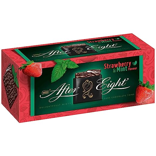 After Eight Strawberry & Mint Flavour - 200g MHD: 30.11.2025 - Lecker24