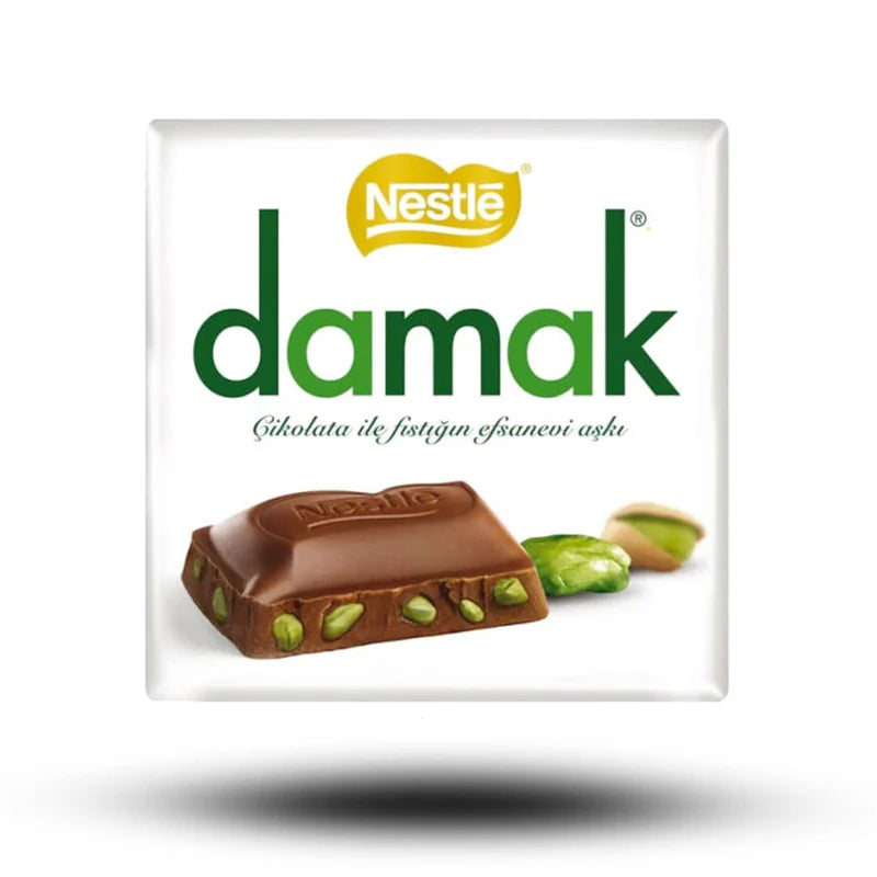 Nestlé Damak Chocolate & Pistachios 60G DDM: 17.01.2025