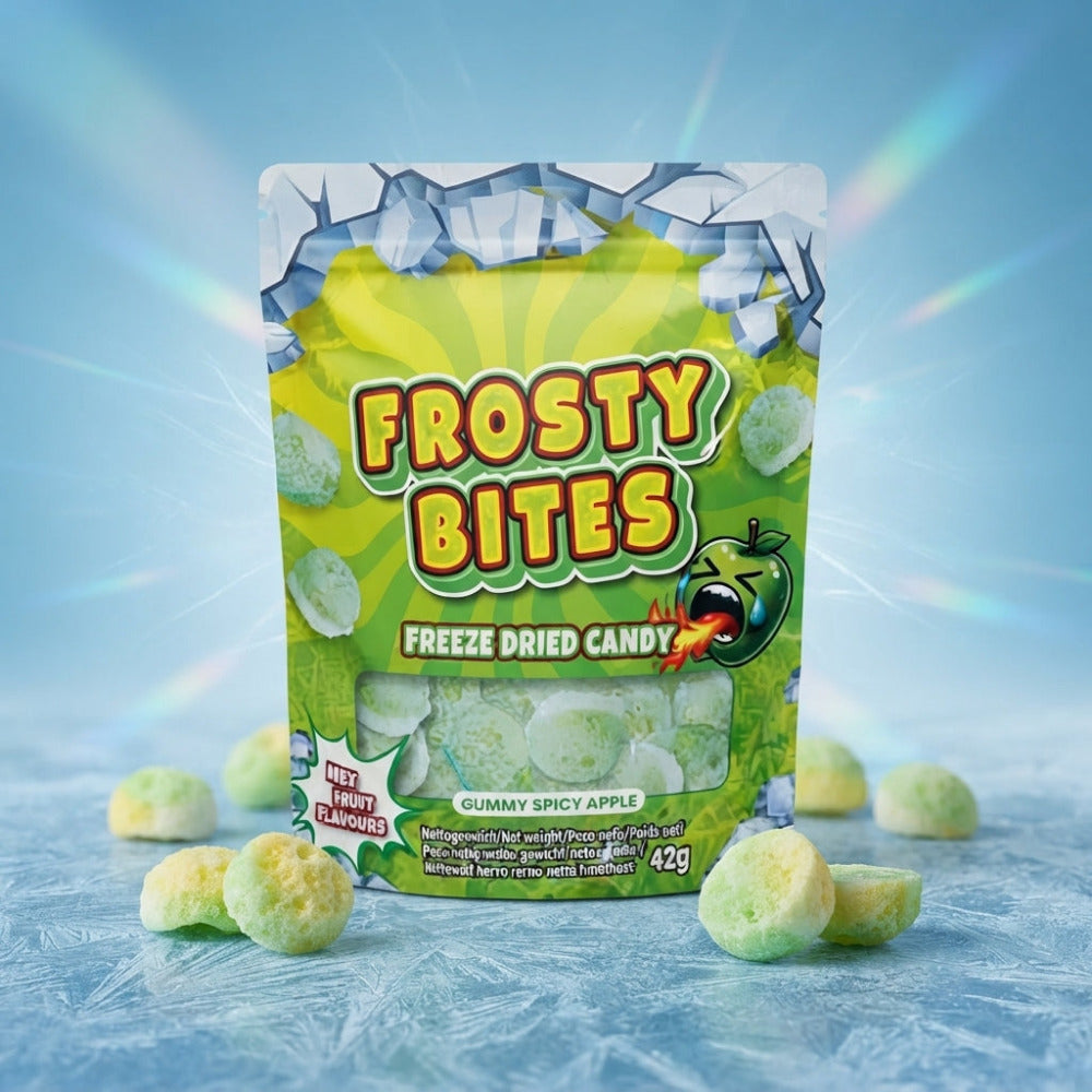 Frosty Bites Gummy Spicy Apple Fruchtgummi 42g