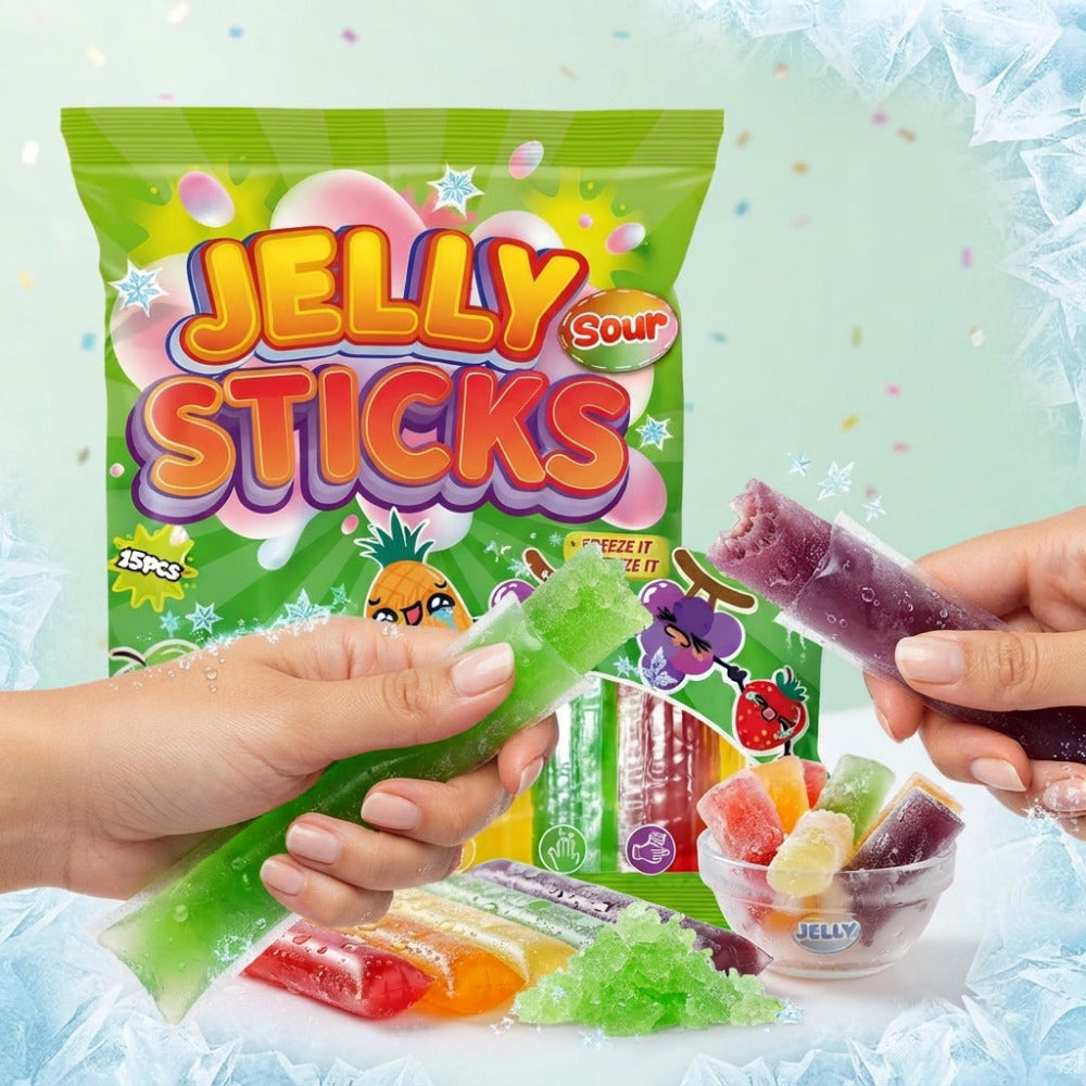 Jelly Sticks Sour Gelee 300g 15 Stk.
