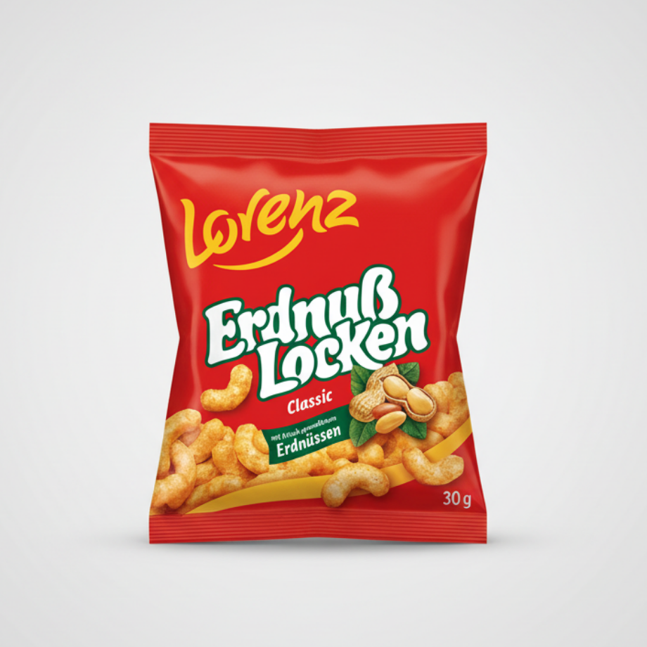 Lorenz rizos de cacahuete bolsa 30g