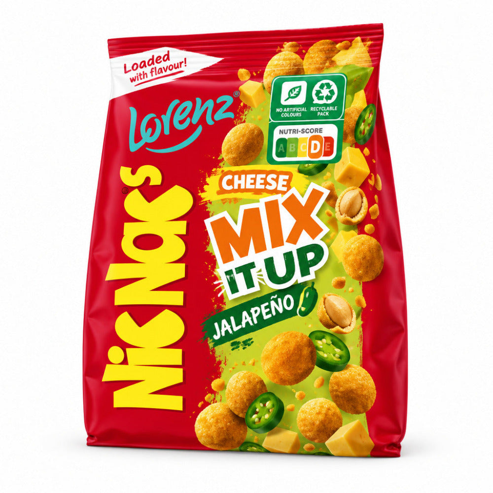 NicNac’s Mix it Up Cheese &Jalapeño Style 110g