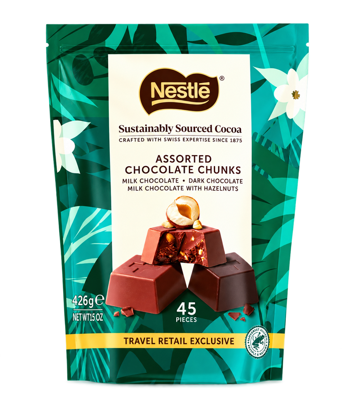 Nestle Assorted Chocolate Chunks 426g