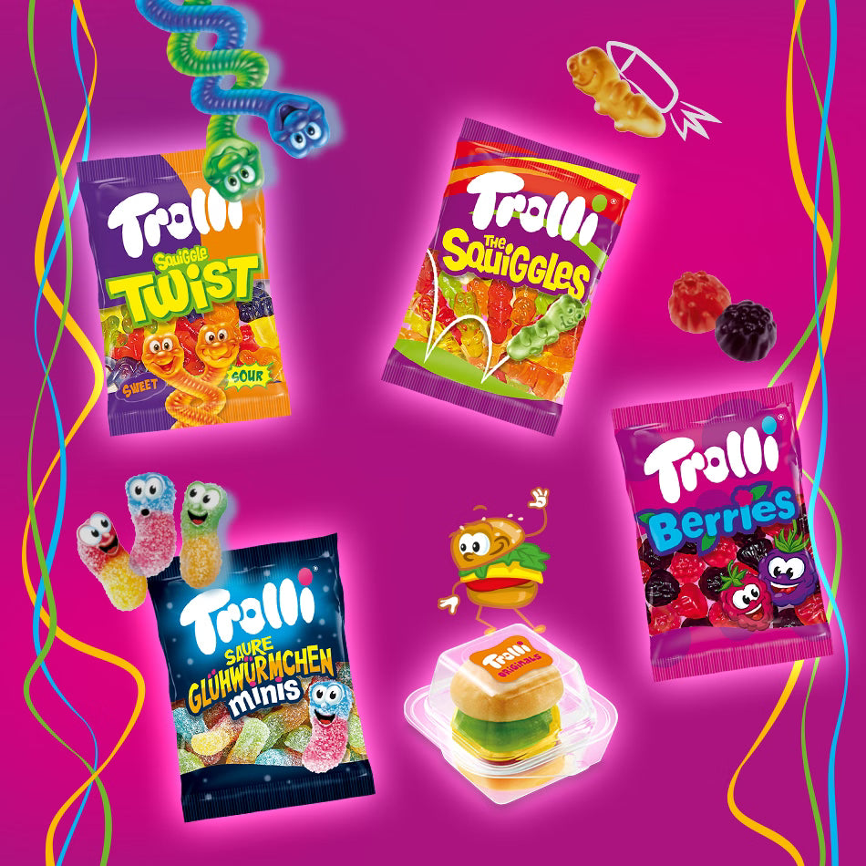 Trolli The Original Hits Fruchtgummi-Mix Minis 10 x 20 g