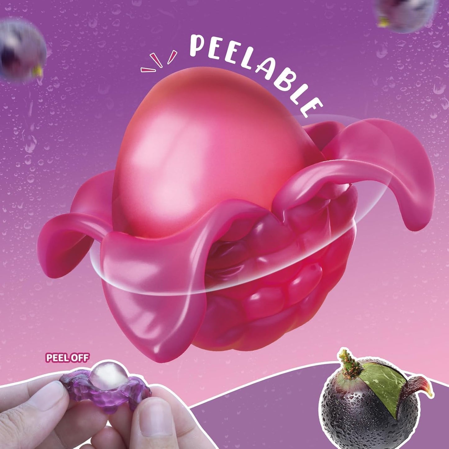 Amos Peelable Grape / Traube Candy