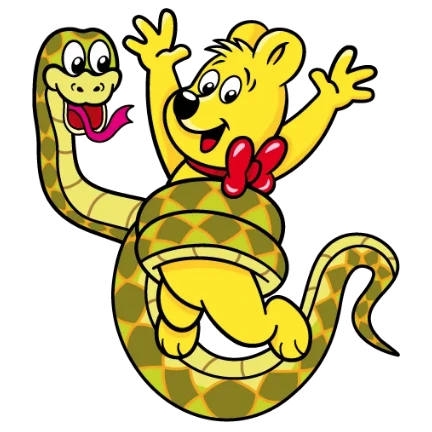 Haribo Anaconda gigantische slangen