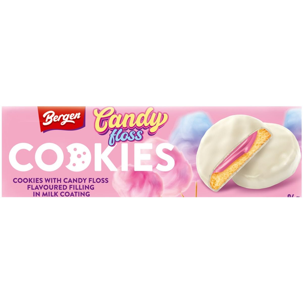 Bergen Candy Floss Cookies 128g