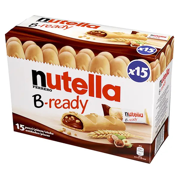 nutella B-ready 15er330g MHD:01.11.2025