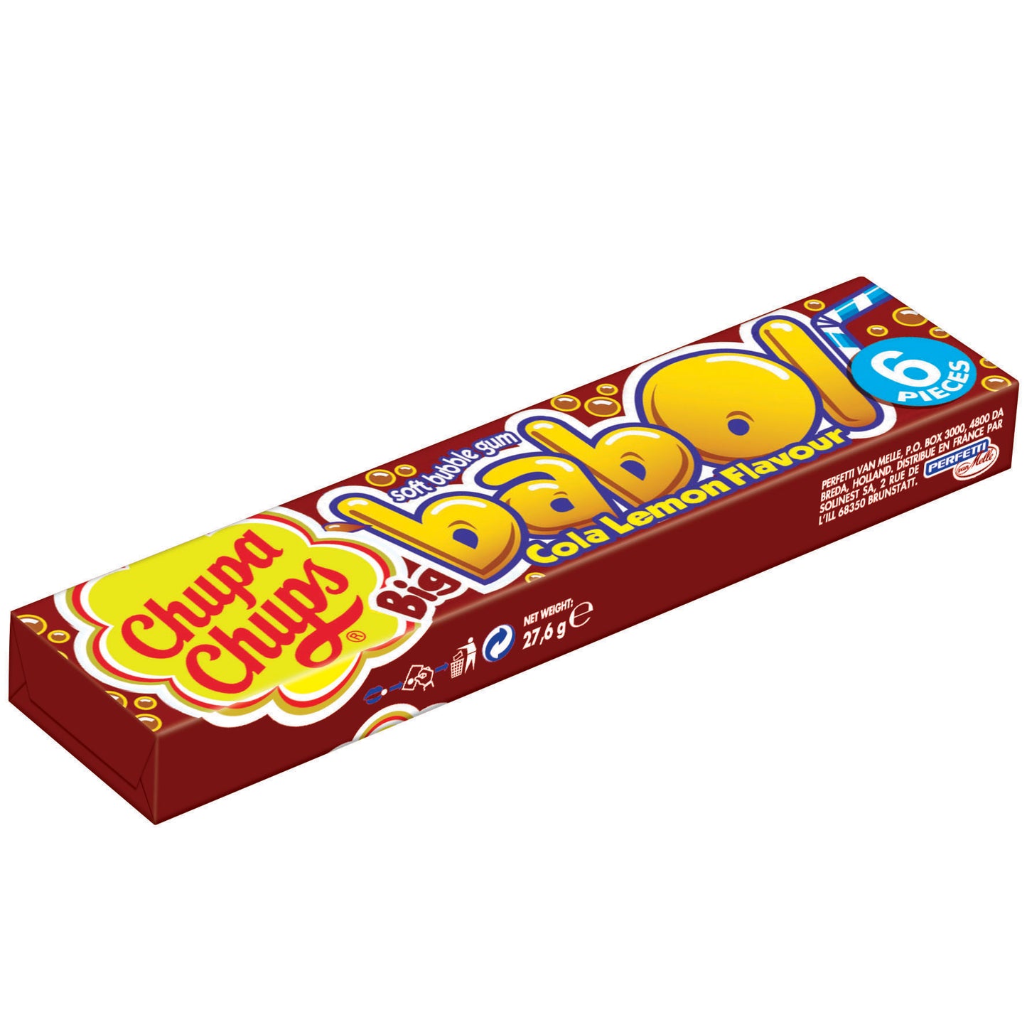 Chupa Chups Big babol Cola Lemon 20x6er