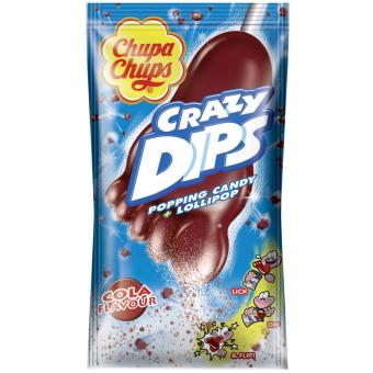 Chupa Chups Crazy Dips Cola 24 x 14G THT:30.09.2025