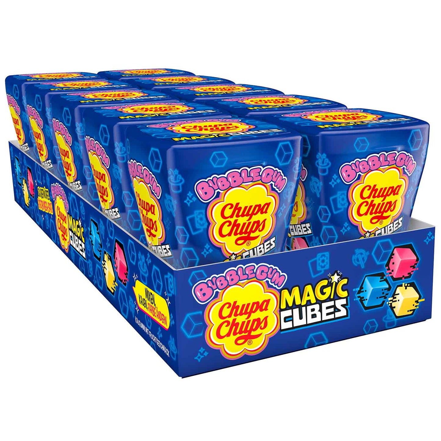 Chupa Chups Magic Cubes 10 x 41er (860 g) MHD:30.10.2025