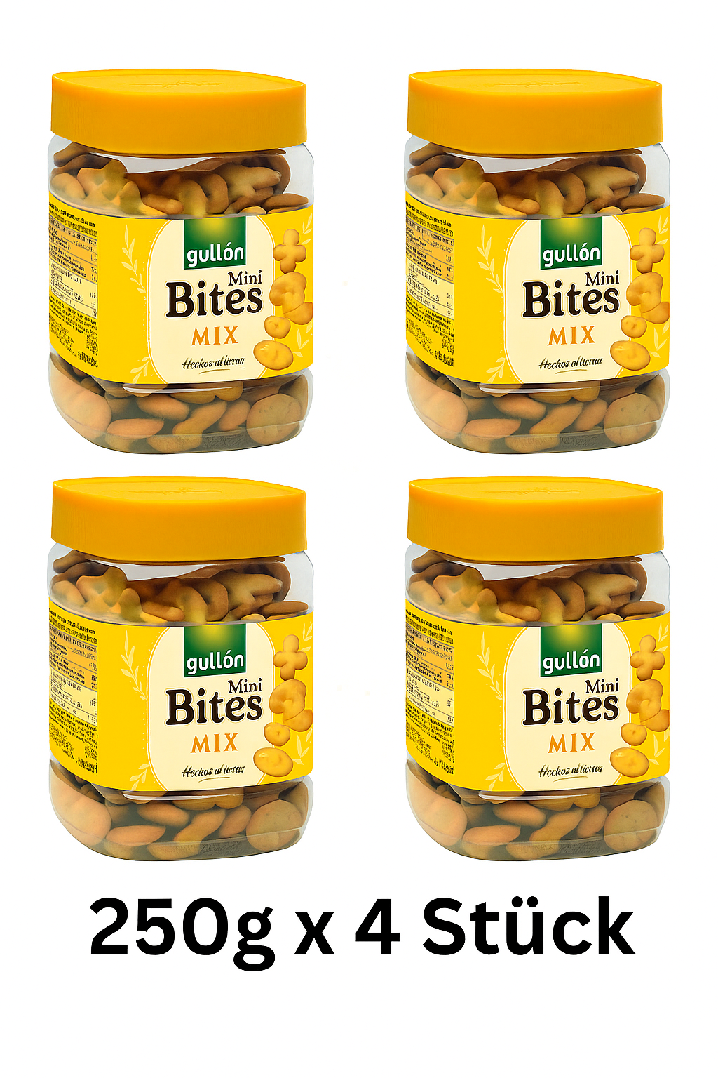 Gullon Pick! mini Bites Cocktail 250g x 4 MHD:12.12.2026