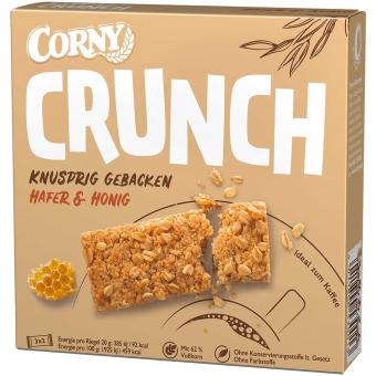 Corny Hafer Kraft Crunch Honig 3x2er MHD:06.04.2025 - Lecker24