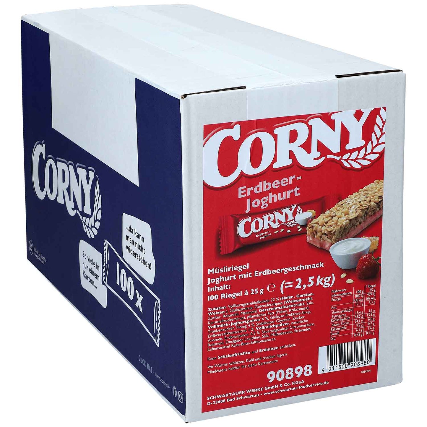 Corny Strawberry Yoghurt 100x25G THT: 27.12.2025