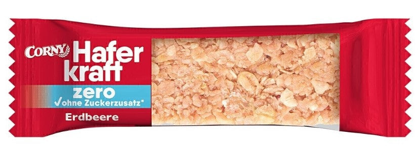 Corny Haferkraft zero Erdbeere 4x35g MHD: 09.02.2026