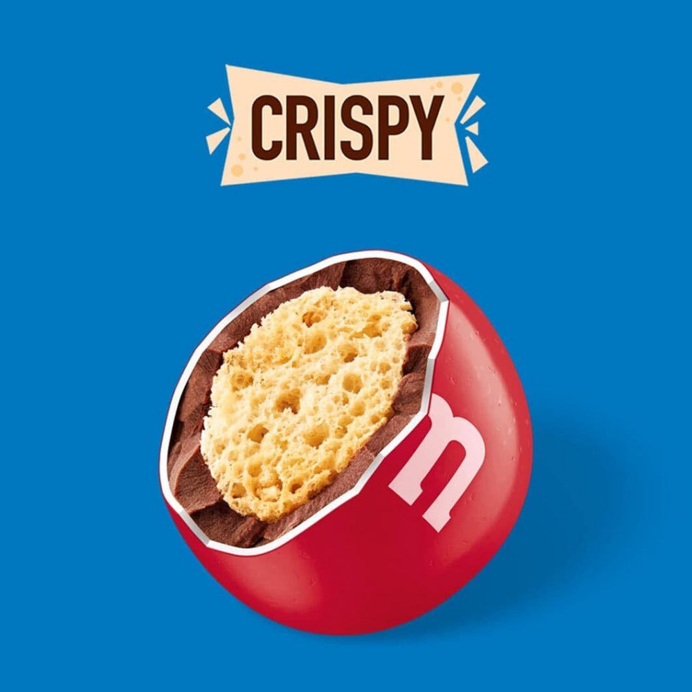M&M’s Crispy Knackige Schokolinsen mit Knusperkern und bunter Zuckerhülle