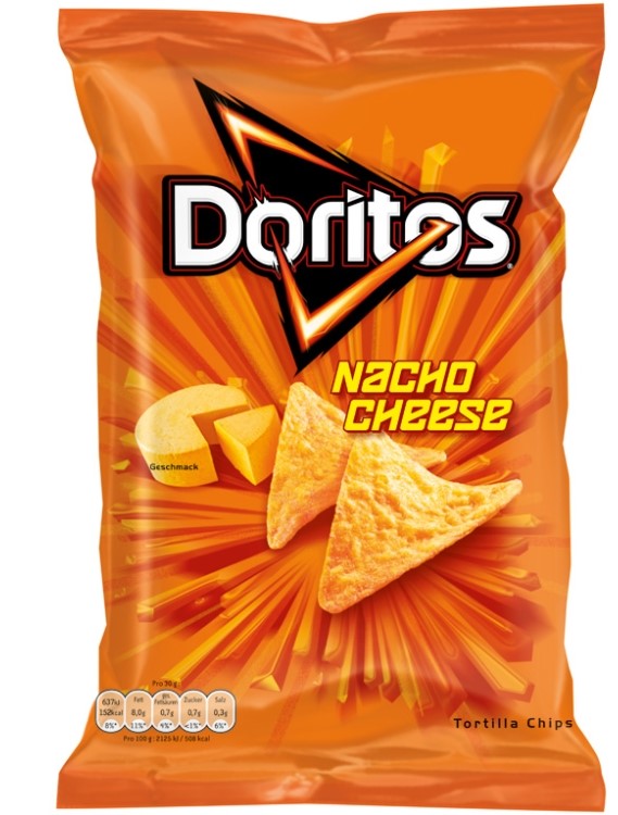 Doritos Nacho Cheese 110g x 12 (1320 g) MHD:22.03.2026