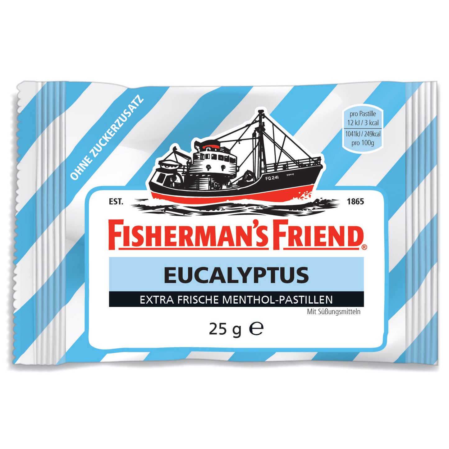 Fisherman's Friend Eucalyptus ohne Zuckerzusatz 24x25g