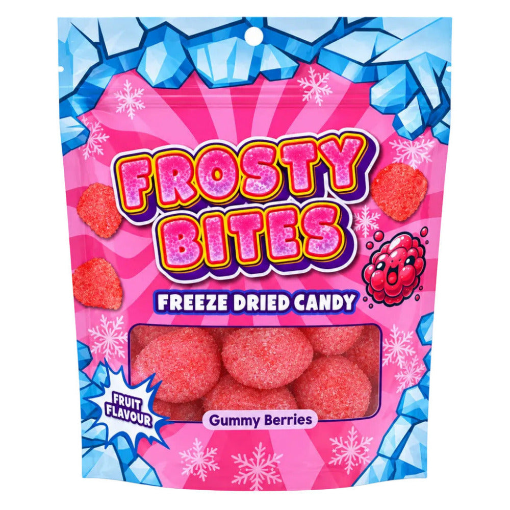 Frosty Bites Gevriesdroogde snoepjes met gummibessen 50g