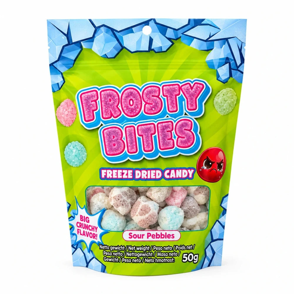 Frosty Bites Caramelo Liofilizado - Sour Pebbles 50g