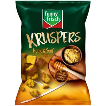 funny-frisch Kruspers Honig & Senf Style 120g MHD: 10.11.2025