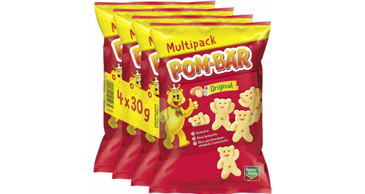 Pom-Bär Multipack 4 x 30 g MHD: 12.2025