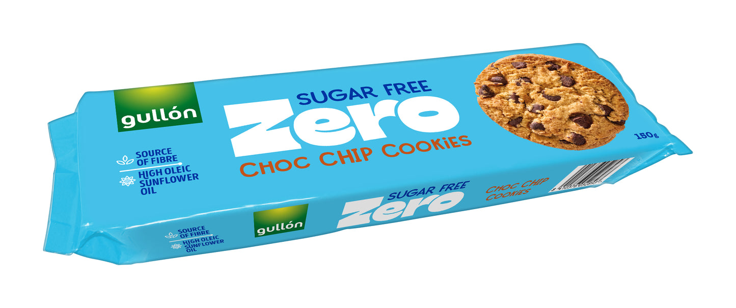 Gullon Zero - Sugar Free - Choc Chip Cookies 150g
