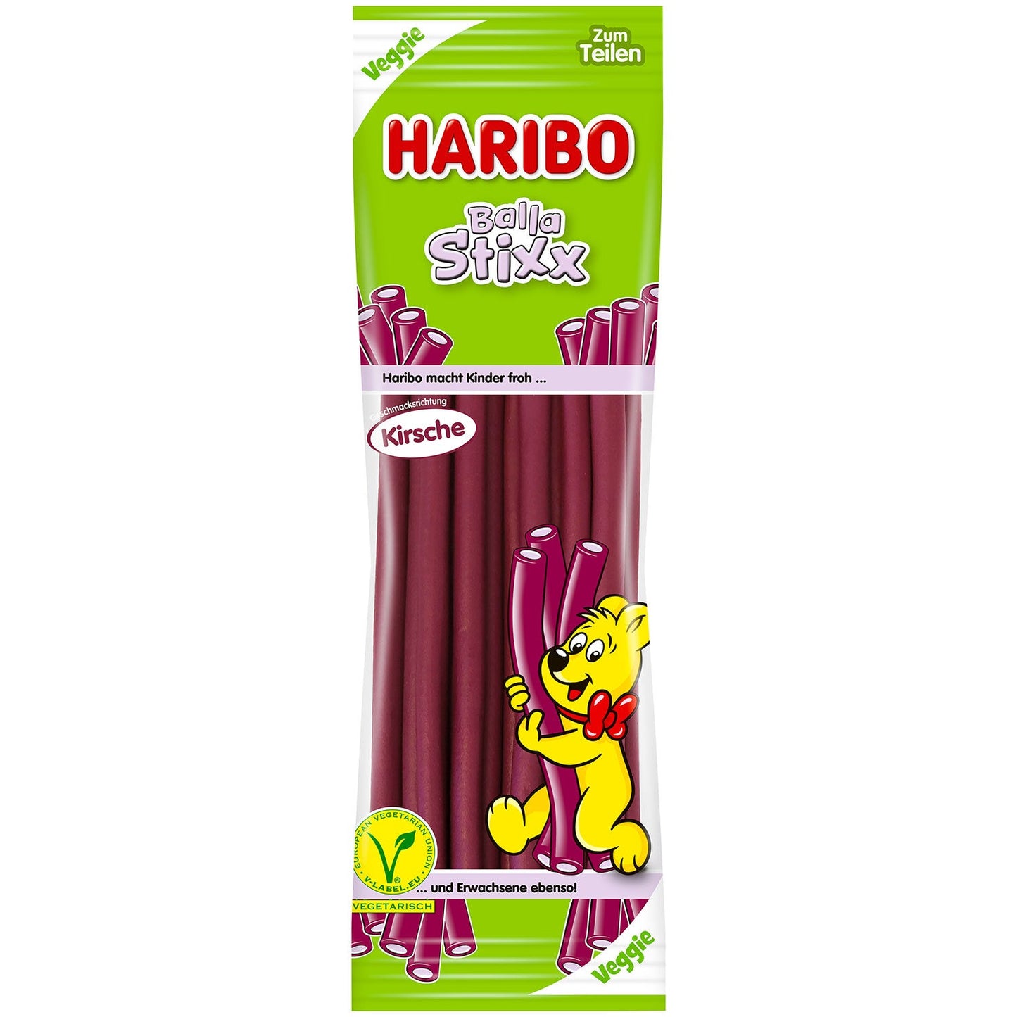 Haribo Balla Stixx Cerise 200g