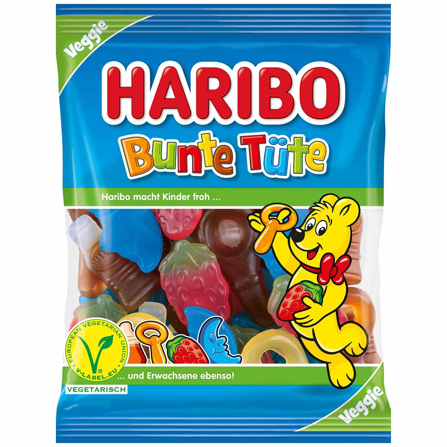 Haribo Bunte Tüte Karton 26 x 100g MHD: 10.2026