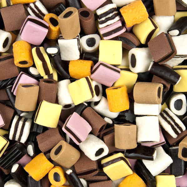 X24 Haribo Lakritz Konfekt 24 Beutel je 100g MHD: 08.2026