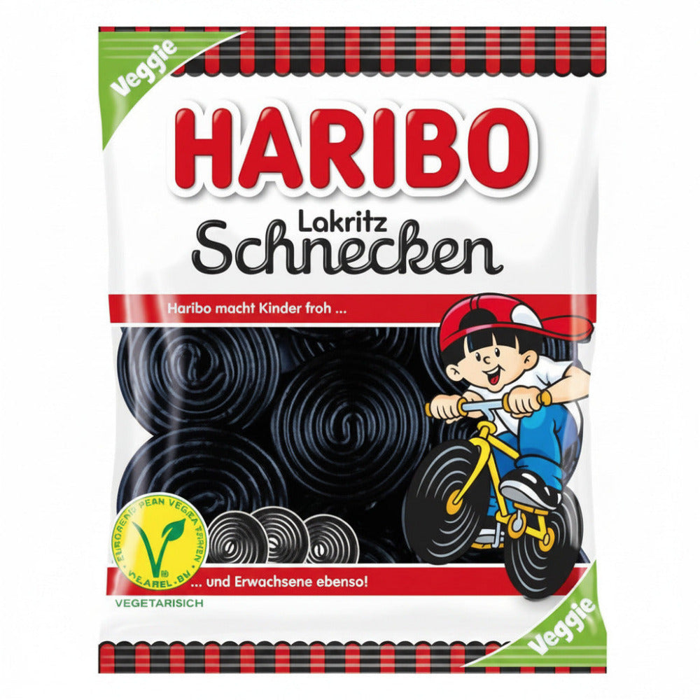 Haribo Escargots réglisse végétariens 5 x 175g