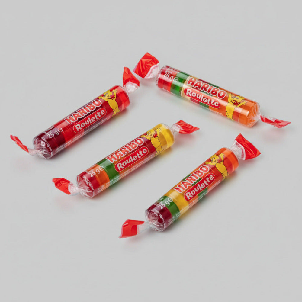 Haribo Mega-Roulette | Die fruchtige XXL-Rolle