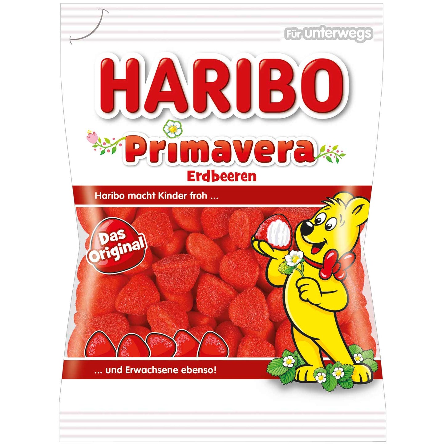 Haribo Primavera Erdbeeren 100g x16