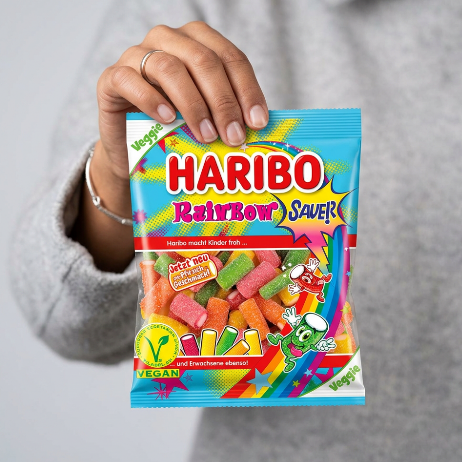 Haribo Rainbow Sauer Fruchtgummi 160g