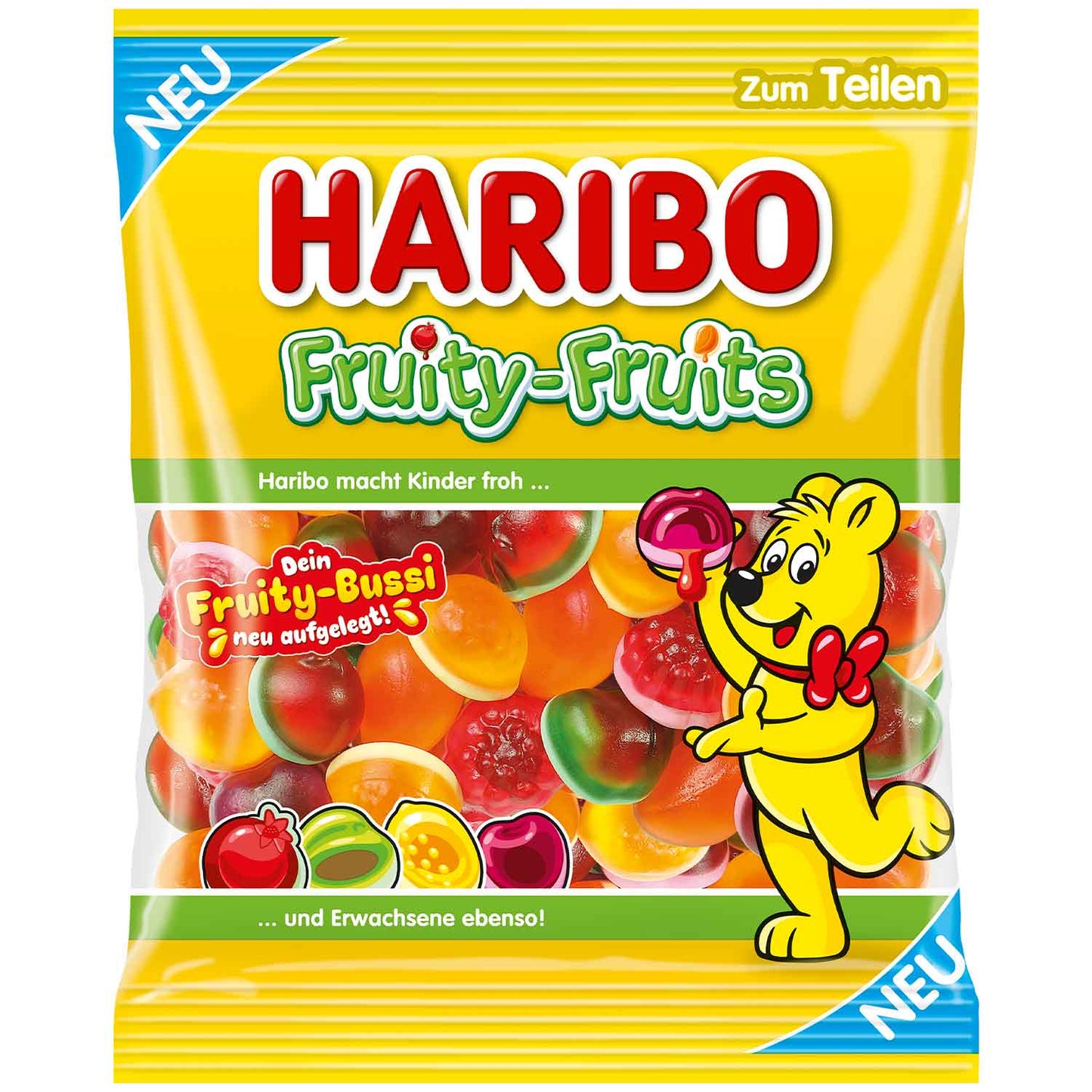 Haribo Fruitige vruchten 5 x 160 g