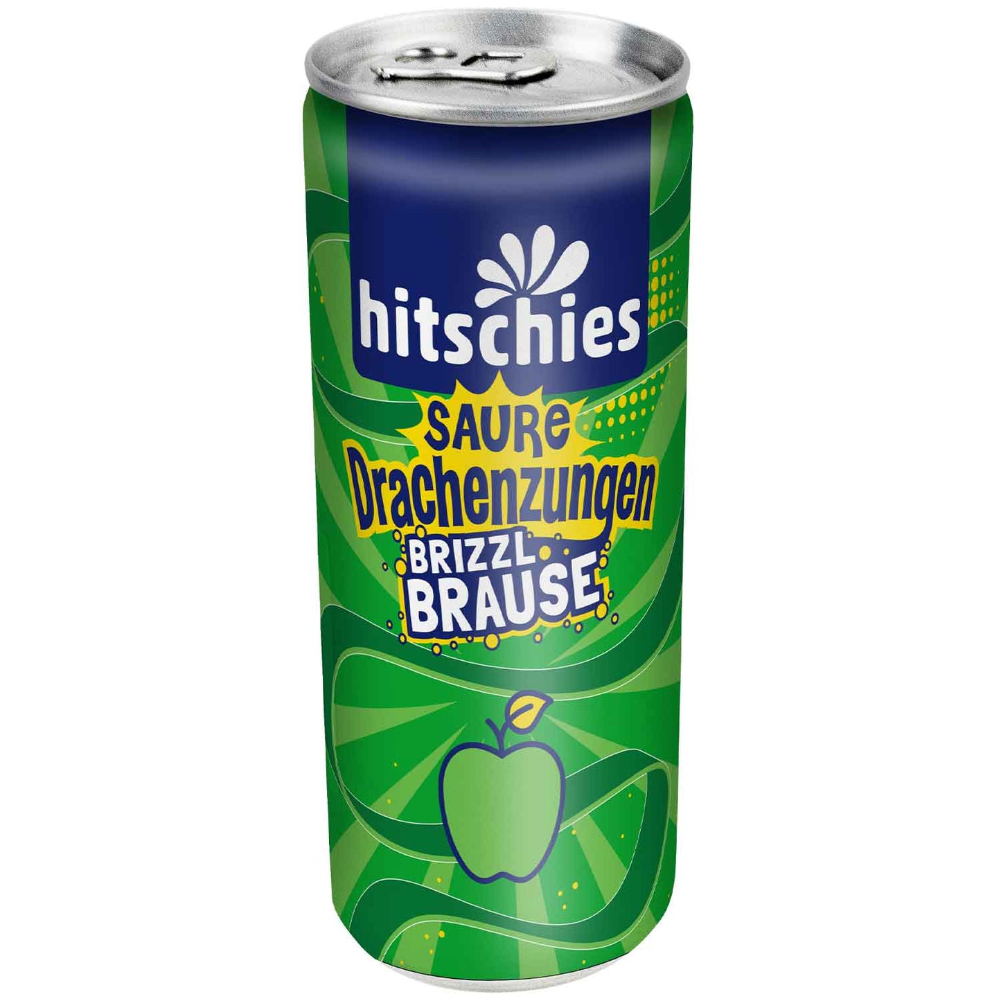 hitschies Saure Drachenzungen brizzl Brause Apfel 250m MHD:30.04.2026