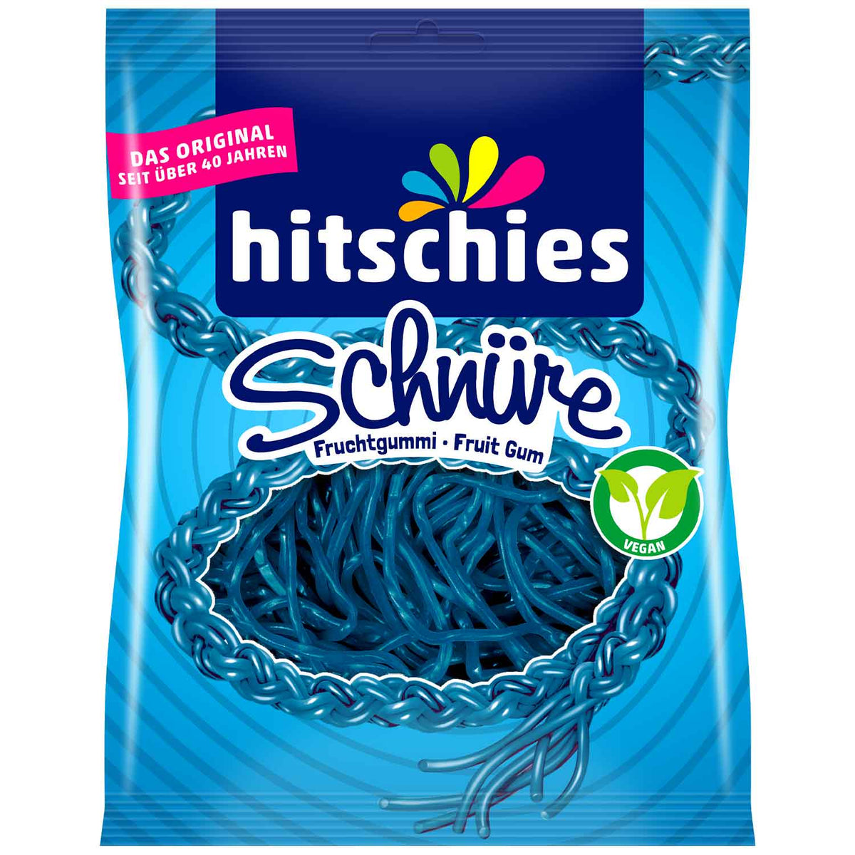Hitschies Schnüre Blau 125g