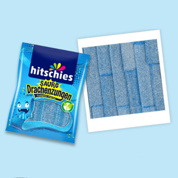 Hitschies Saure Drachenzungen blau