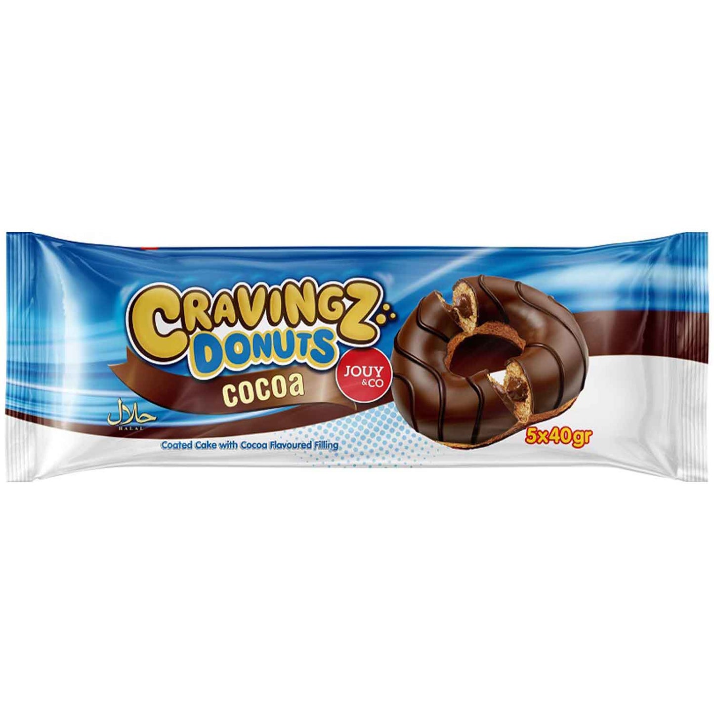 Jouy & Co Cravingz Donuts Cocoa 5x40g MHD: 02.10.2026