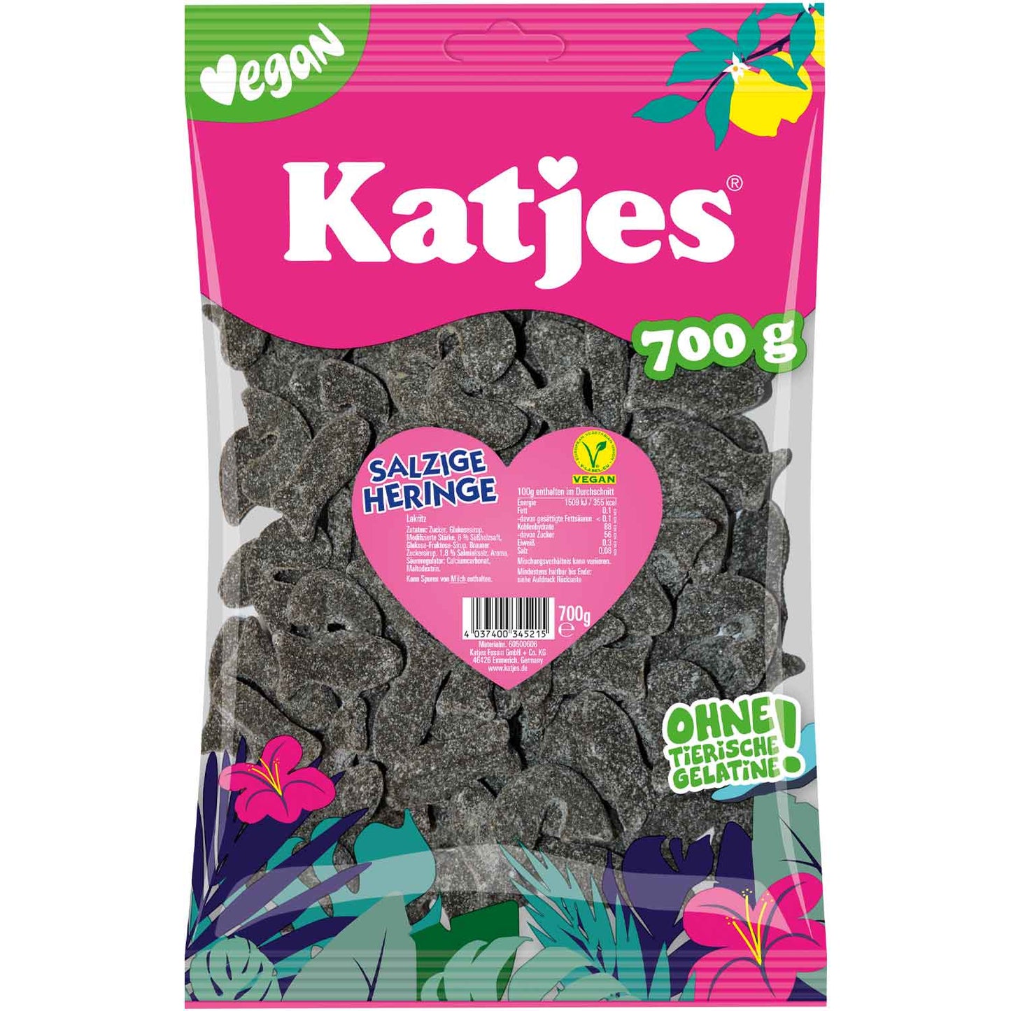 Katjes Salty Herring 700g