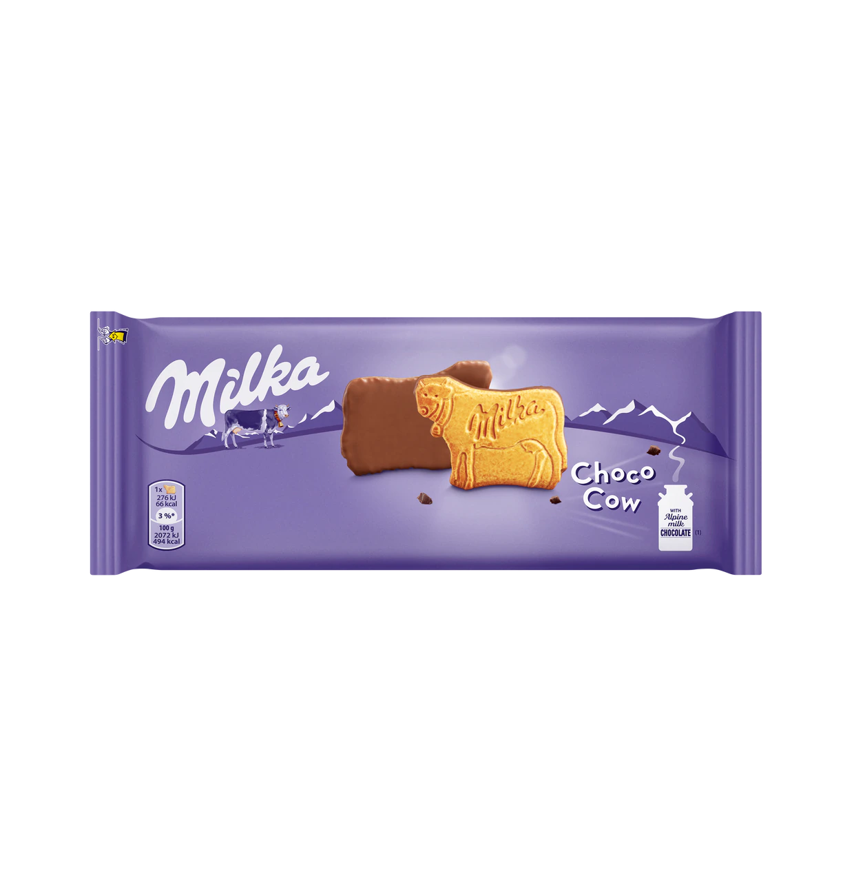 Kekse mit Milchschokolade Choco Cow 120g MHD:11.03.2026