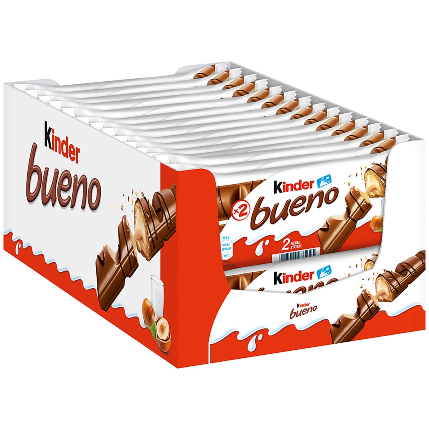 Karton kinder bueno 30x43 g (2er) MHD:16.10.2025