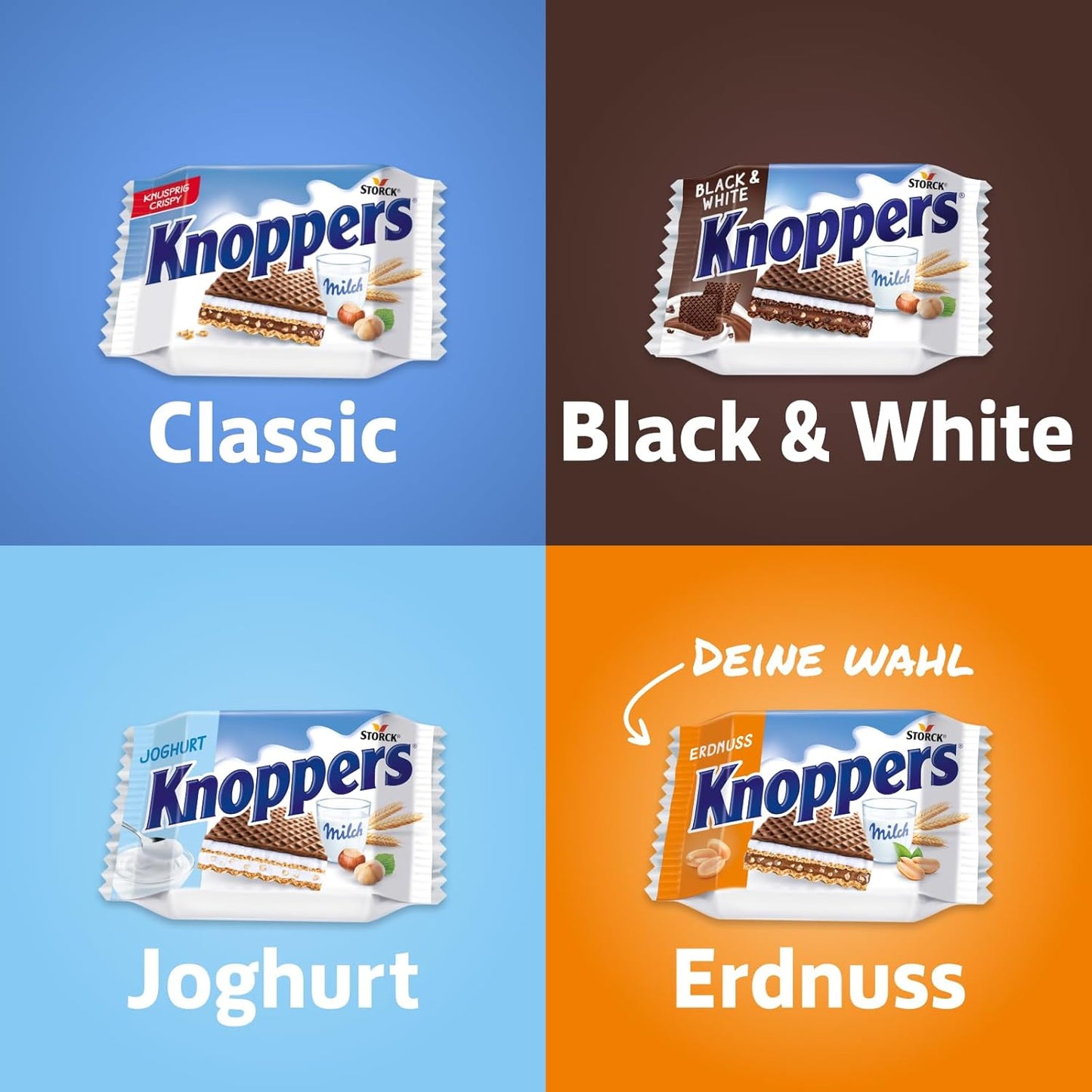 Deine Wahl: Knoppers Erdnuss