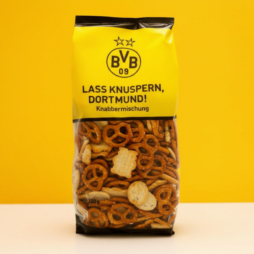BVB09 Lass knaupern. Dortmund! Knabbermischung