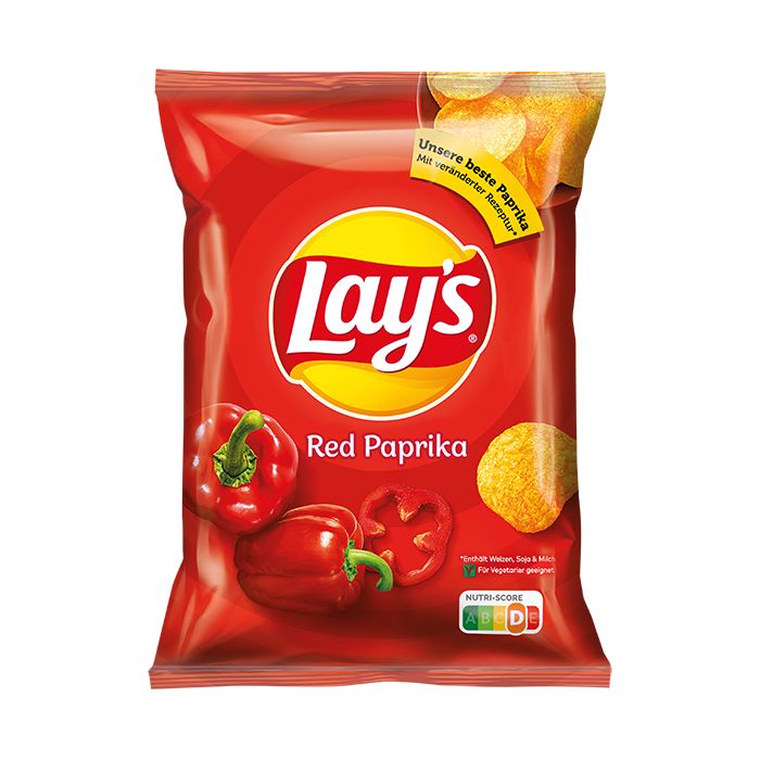Lay's Red Paprika 35g MHD: 26.10.2025