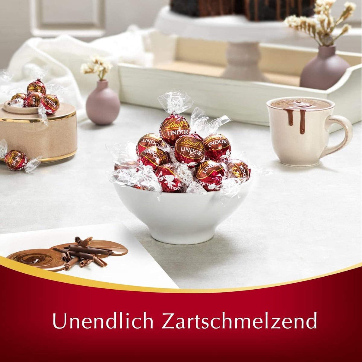 Lindt Lindor Double Chocolate Pralinen