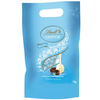 Lindt Lindor Kugeln Stracciatella 1kg MHD:30. 07.2025