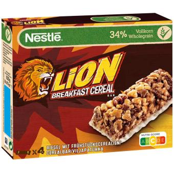 Lion Breakfast Cereal Bar 4x25g MHD:30.07.2026